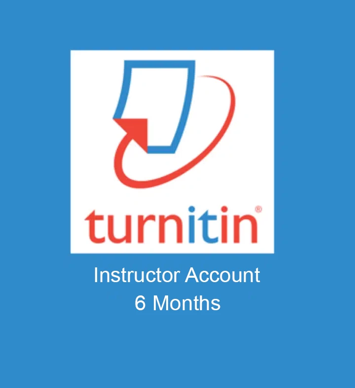 Turnitin Instructor Account with AI Checking Available (Shared) 6 Months