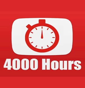 Youtube 4000 watchhours for Monetization